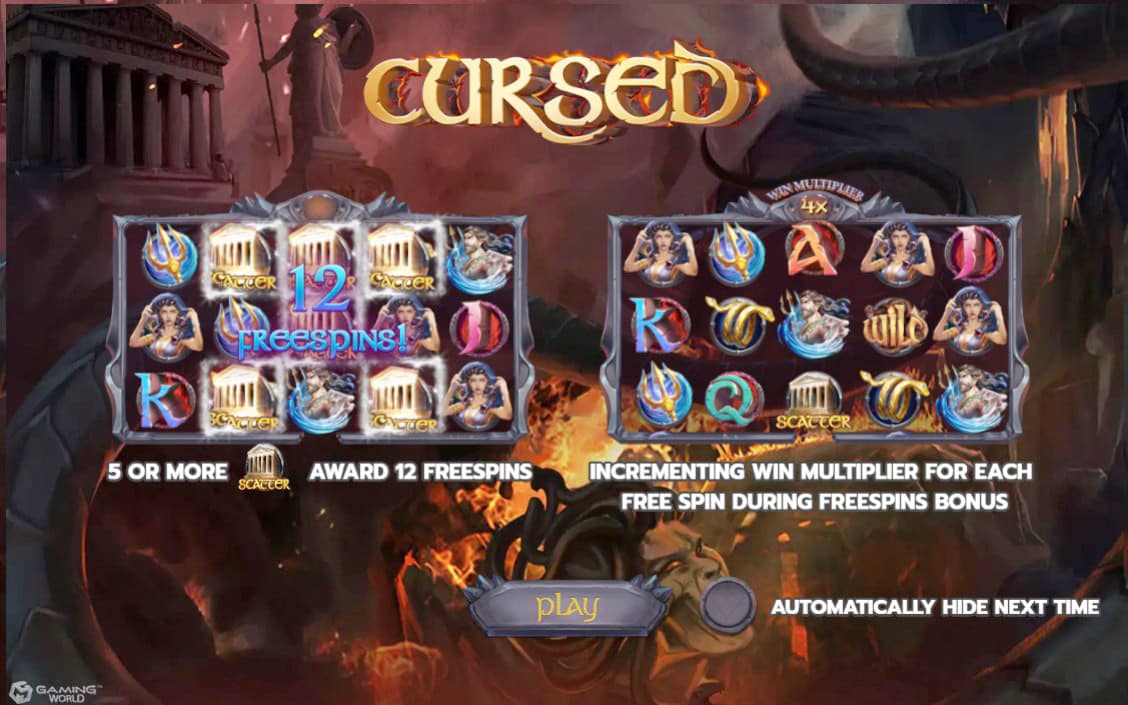 Superslot Cursed เกมสล๊อตออนไลน์
