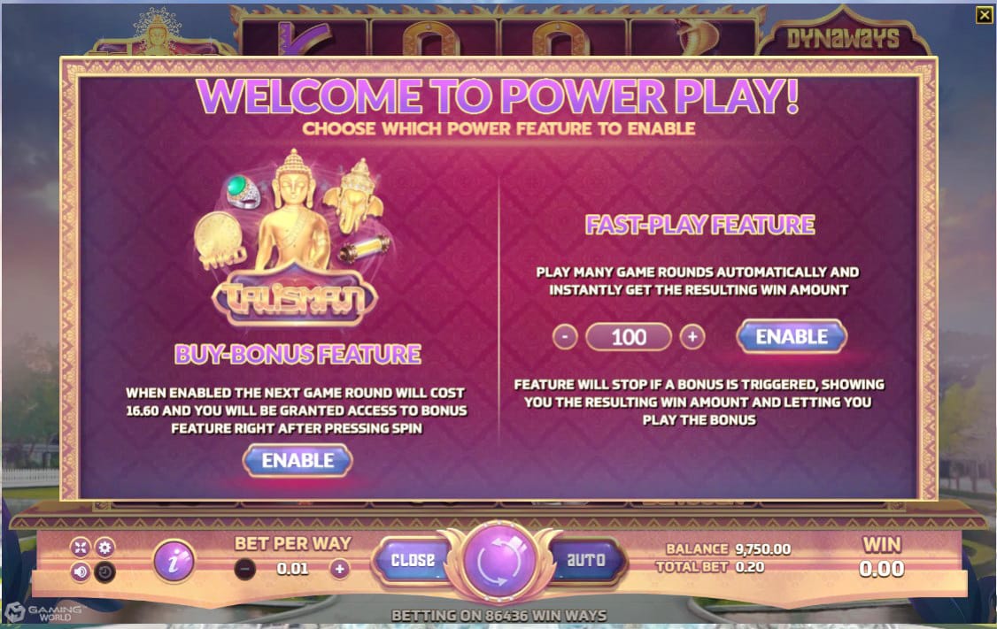 Superslot Talisman มีข้อดีอีกมากมาย