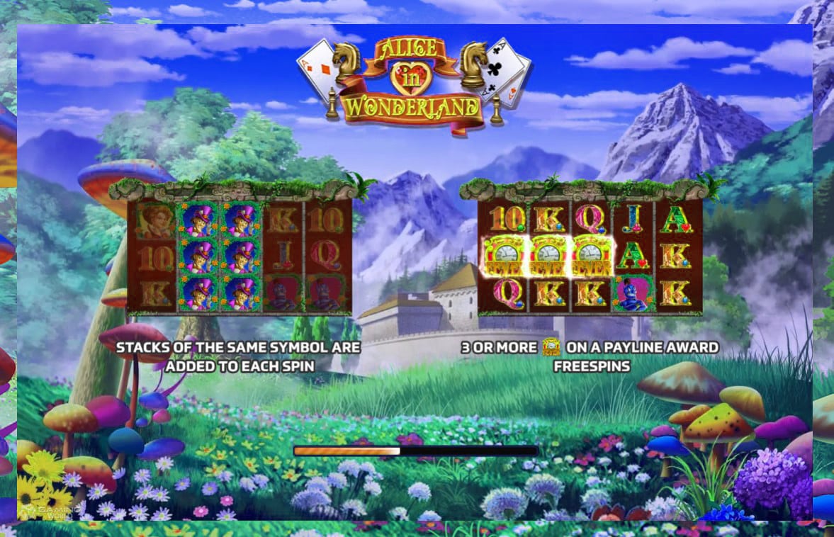 การชนะรางวัลเกมสล็อต Superslot Alice In Wonderland นั้นง่ายมาก ๆ