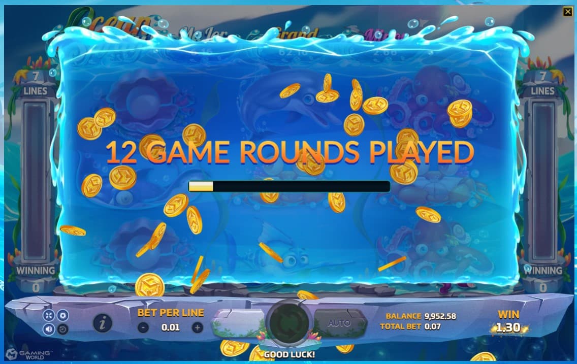 จุดเด่นของเกม Superslot Ocean Spray