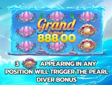 ฟีเจอร์ต่างๆภายในเกมส์ Superslot Ocean Spray