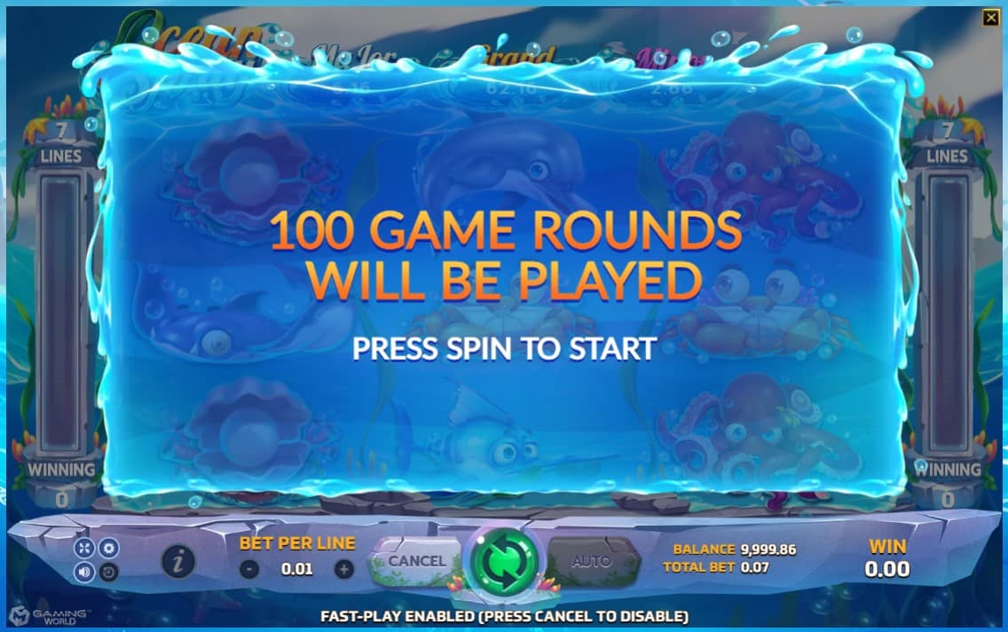 ฟีเจอร์พิเศษในเกม Superslot Ocean Spray น่าเล่นที่สุด