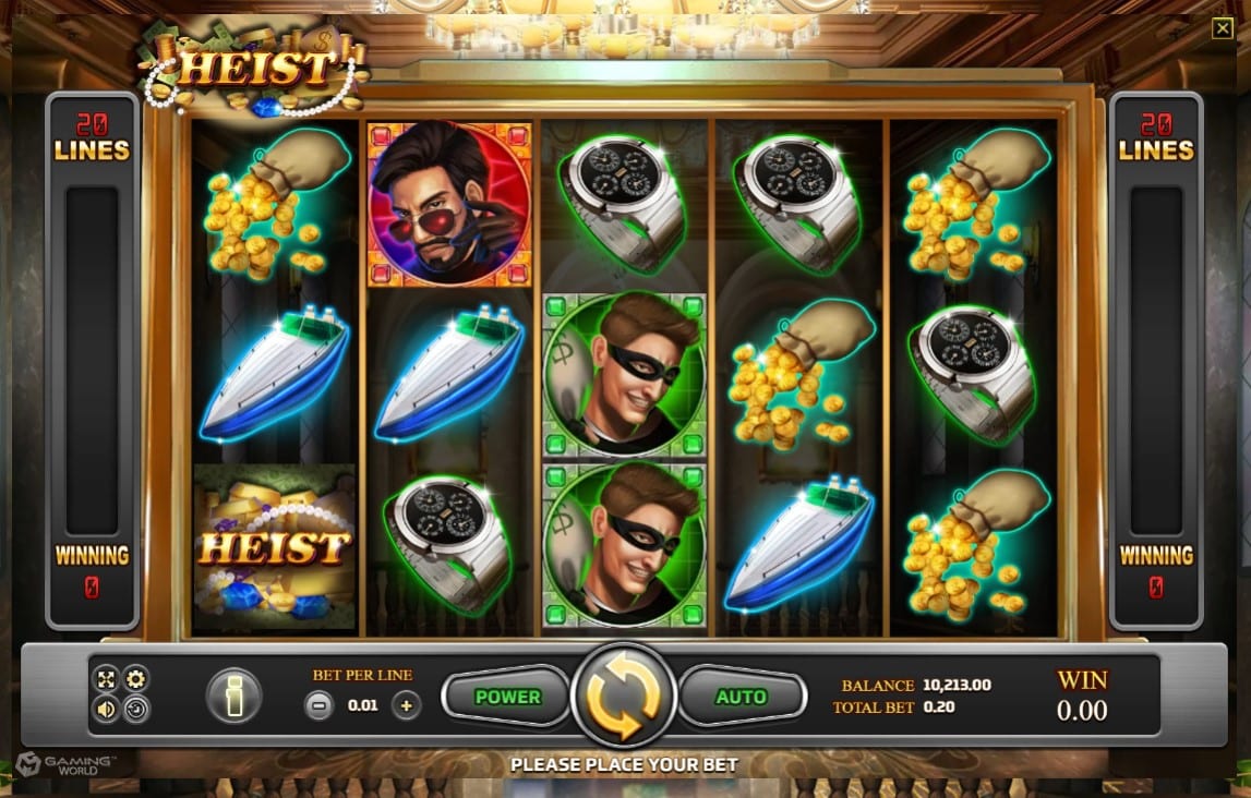 เล่นเกม Superslot Heist อย่างไรให้ชนะ