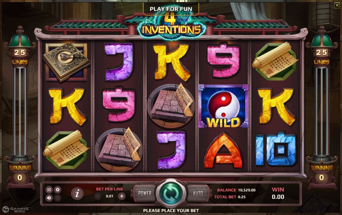 รูปแบบและธีมของตัวเกมสล็อต Superslot The Four Inventions น่าเล่นที่สุด