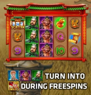 สัญลักษณ์และการให้โบนัสของเกมส์ Superslot Journey To The West