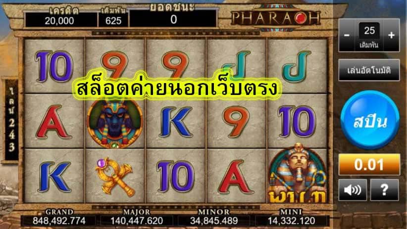 สล็อตค่ายนอกเว็บตรง ดีอย่างไร​