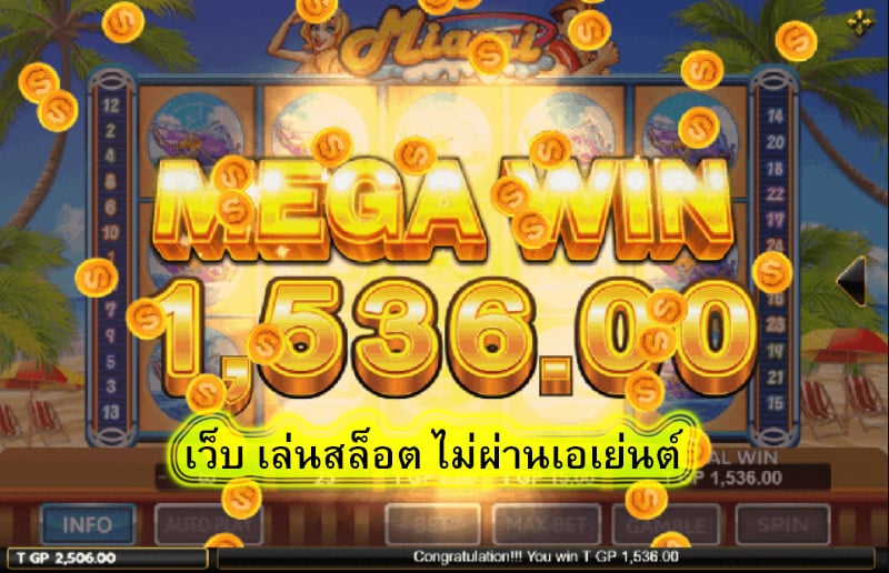 เว็บ เล่นสล็อต ไม่ผ่านเอเย่นต์ มีอะไรน่าสนใจ