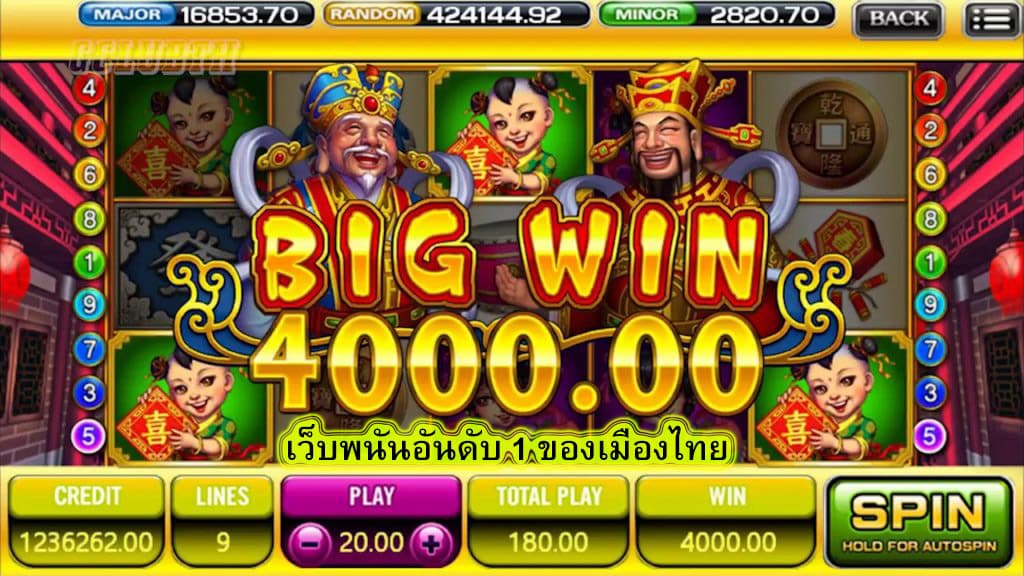 เว็บพนันอันดับ 1 ของเมืองไทย มีระบบที่เล่นง่ายแตกไว